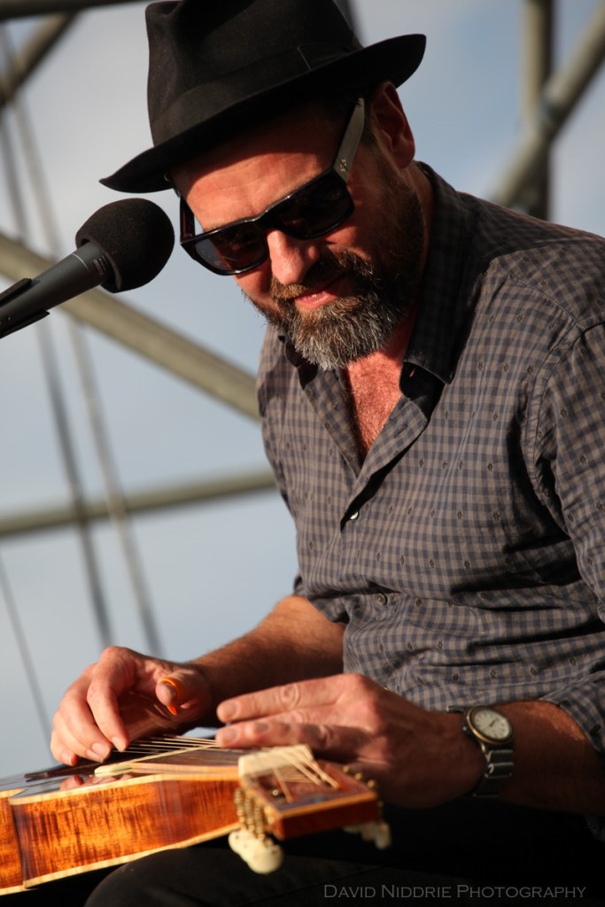 England's Martin Hanley performs at Vancouver Folk Music Festival 2016