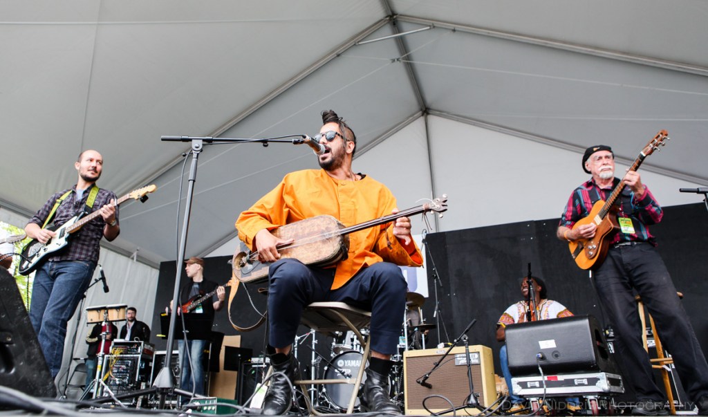 Yemen Blues performs at the Vancouver Folk Music Fesival.