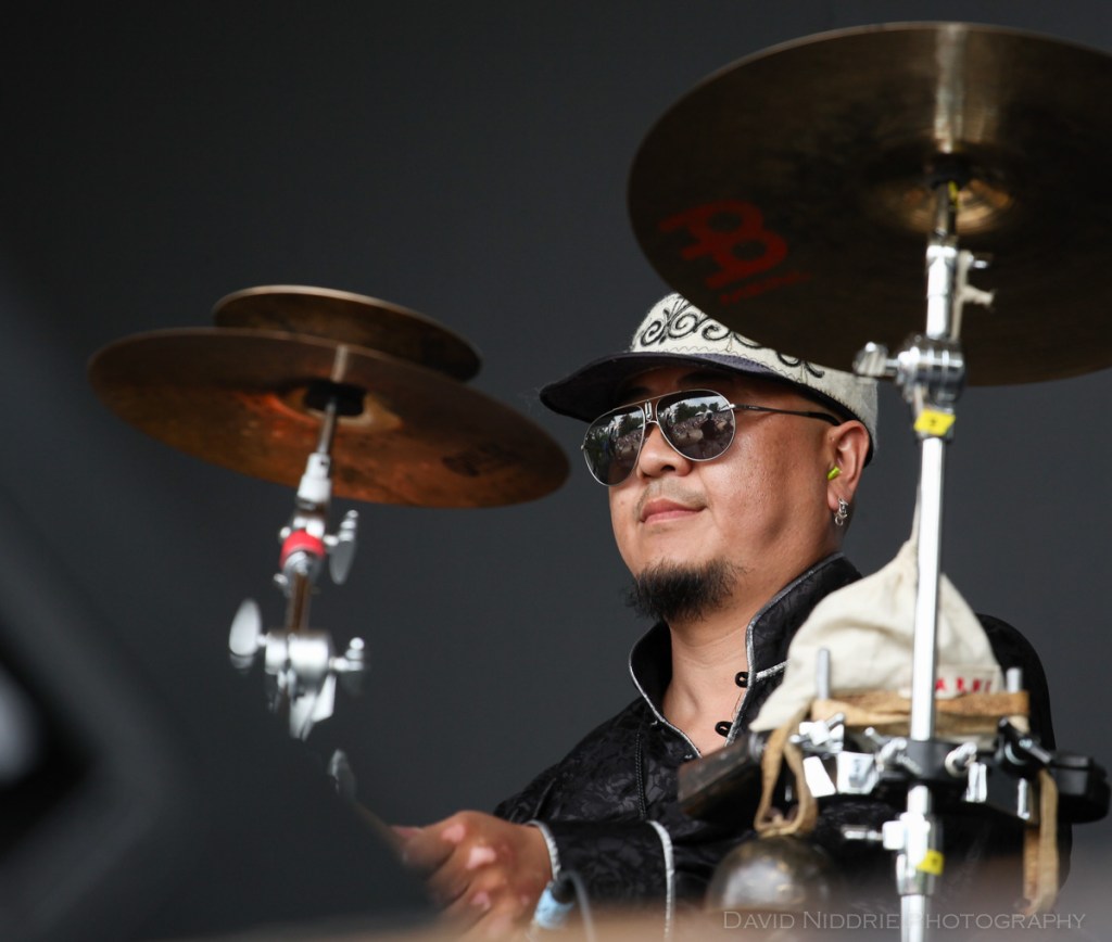 China's Ajinai perform at the Vancouver Folk Music Fesival.