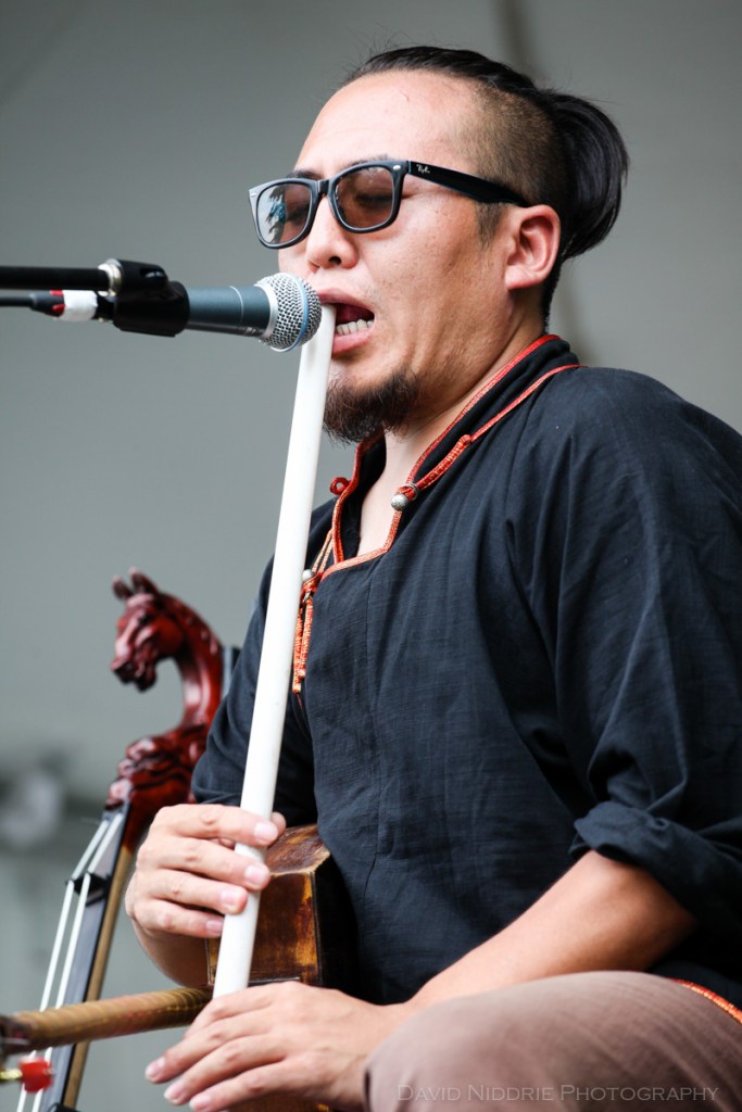 China's Ajinai perform at the Vancouver Folk Music Fesival.