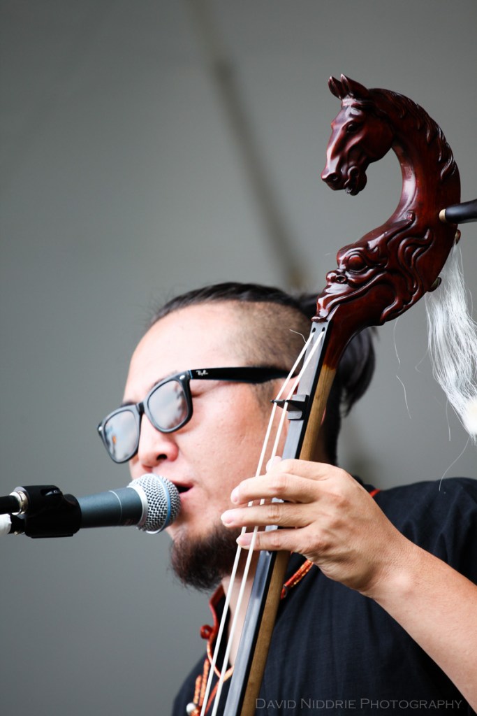 China's Ajinai perform at the Vancouver Folk Music Fesival.