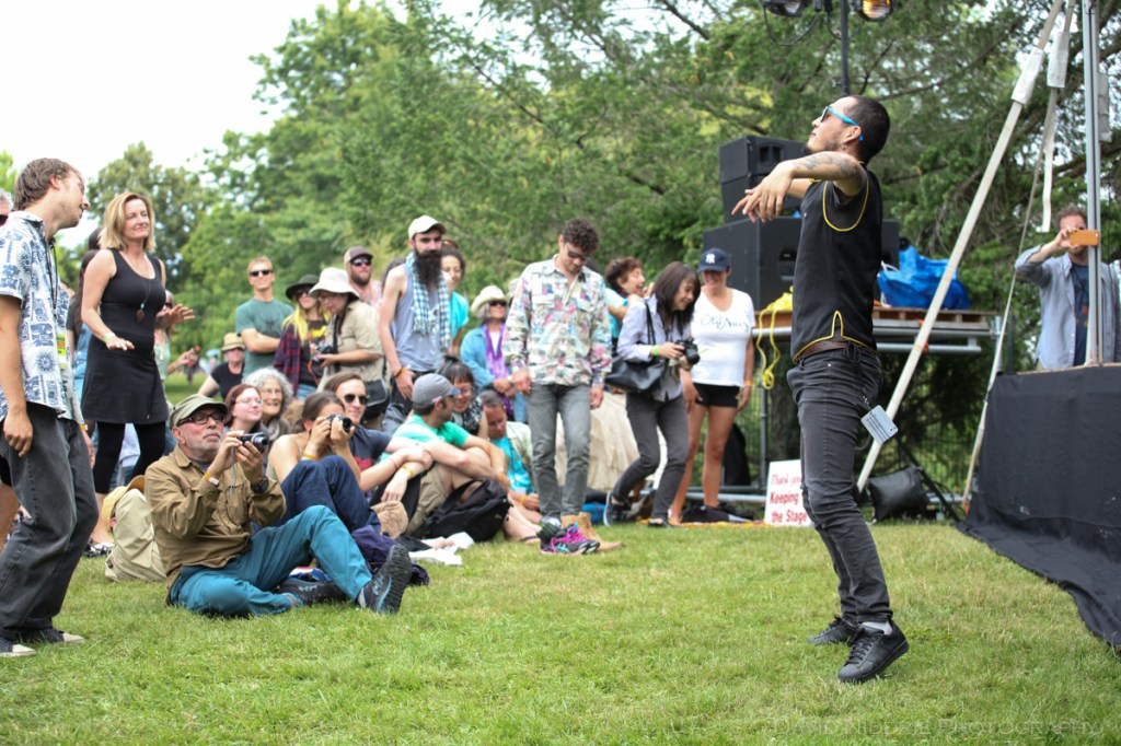 China's Ajinai perform at the Vancouver Folk Music Fesival.
