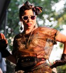 Dancers with Jojo Abot  at the Vancouver Folk Music&nbsp;Fesival.