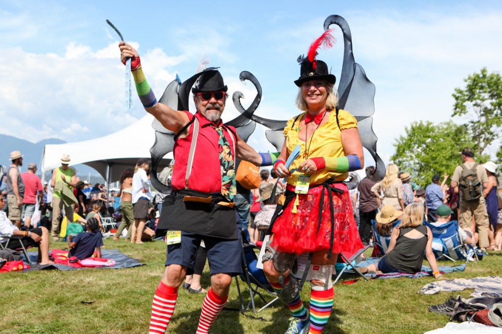 Rafflers at Vancouver Folk Music Festival.