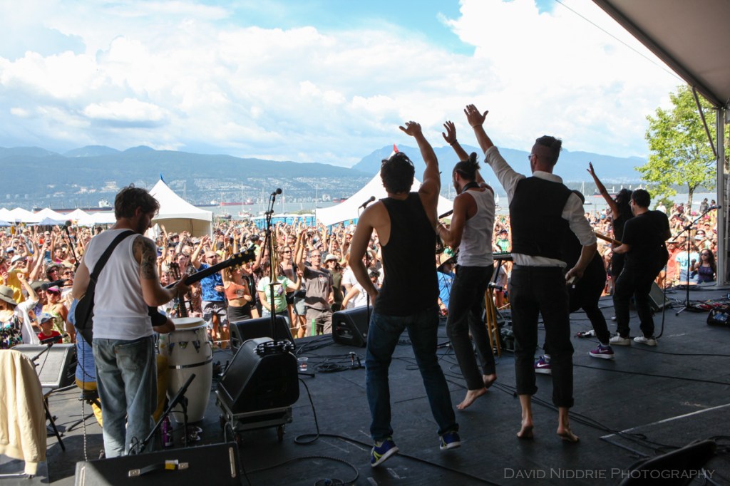 Get up and jump at Vancouver Folk Music Festival.