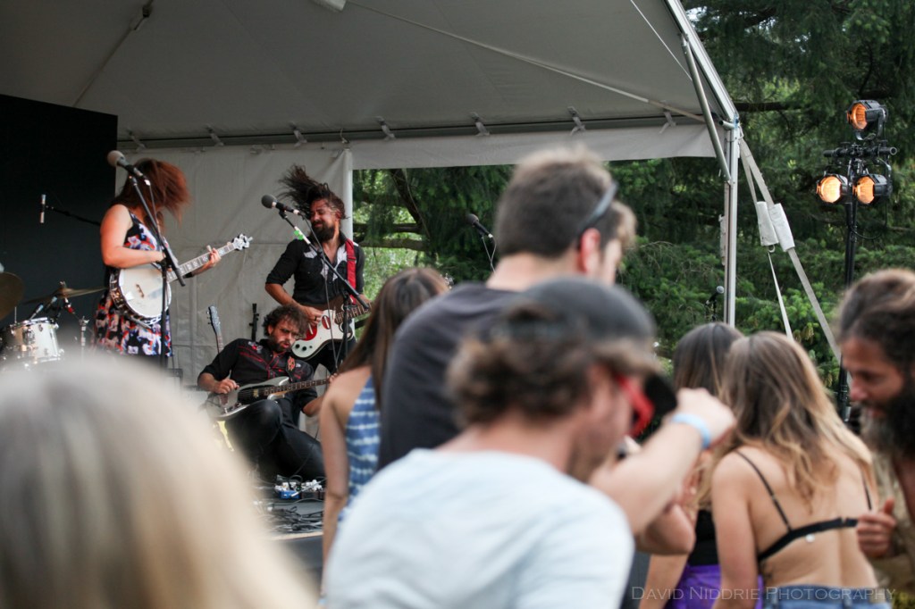 Lisa LeBlanc at Vancouver Folk Music Festival.