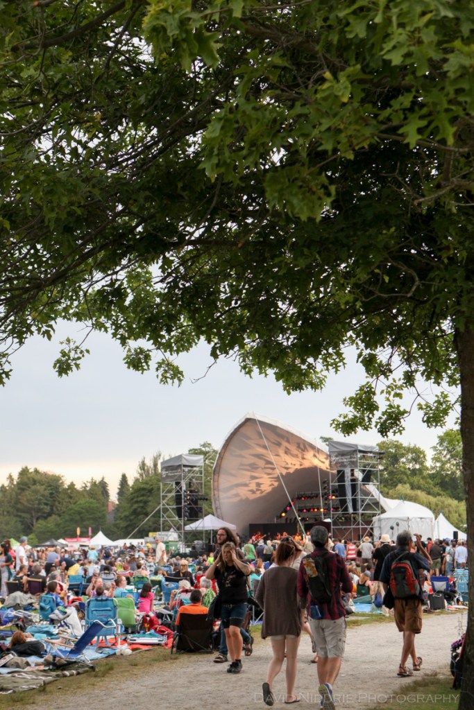 Main Stage at Vancouver Folk Music Festival.